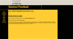 Desktop Screenshot of beggsfootball.tripod.com