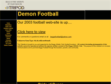 Tablet Screenshot of beggsfootball.tripod.com