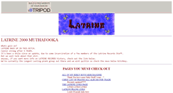 Desktop Screenshot of latrine.tripod.com