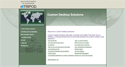 Desktop Screenshot of customlinux.tripod.com