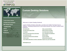 Tablet Screenshot of customlinux.tripod.com