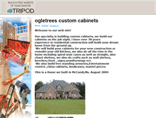 Tablet Screenshot of ogletree.cabinets.tripod.com
