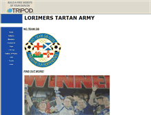 Tablet Screenshot of lorimerstartanarmy.tripod.com