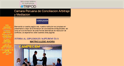 Desktop Screenshot of conciliacion.tripod.com