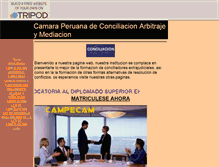 Tablet Screenshot of conciliacion.tripod.com