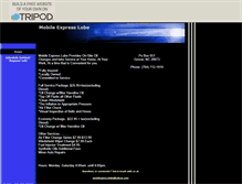 Tablet Screenshot of mobilexpresslube.tripod.com