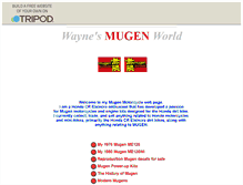 Tablet Screenshot of mugen125.tripod.com