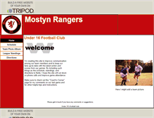 Tablet Screenshot of mostyn1.tripod.com