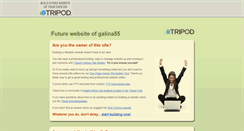 Desktop Screenshot of galina55.tripod.com