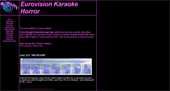 Desktop Screenshot of euro-karaoke.tripod.com
