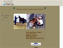 Tablet Screenshot of pinecountryfarms.tripod.com