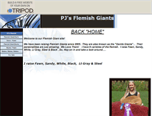 Tablet Screenshot of pjs-flemish.tripod.com