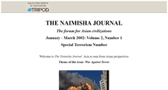 Desktop Screenshot of naimisha.tripod.com