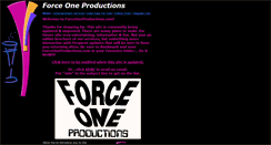 Desktop Screenshot of forceoneproductions.tripod.com