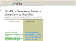 Desktop Screenshot of comeg.br.tripod.com