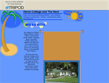 Tablet Screenshot of heroncottage.tripod.com
