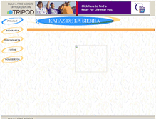 Tablet Screenshot of kapazdelasierra.tripod.com