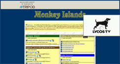 Desktop Screenshot of monkeyislands.tripod.com