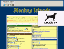 Tablet Screenshot of monkeyislands.tripod.com