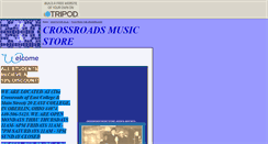 Desktop Screenshot of crossroadsmusicstore.tripod.com