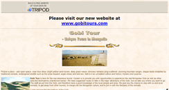 Desktop Screenshot of gobitour.tripod.com