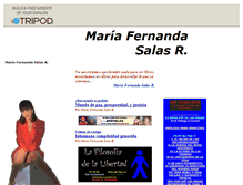 Tablet Screenshot of mariafernandasalas.tripod.com