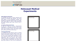Desktop Screenshot of medicalexperiments0.tripod.com