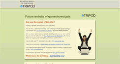 Desktop Screenshot of gameshowutopia.tripod.com
