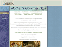 Tablet Screenshot of mothersdips.tripod.com