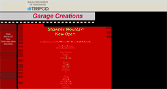 Desktop Screenshot of garagecreation.tripod.com