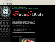 Tablet Screenshot of datastitch.tripod.com