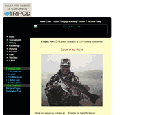 Tablet Screenshot of fishing-puckaway.tripod.com