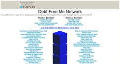 Desktop Screenshot of debtfreeme.tripod.com