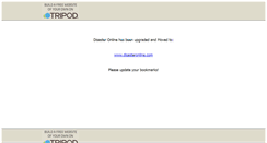 Desktop Screenshot of disasteronline.tripod.com