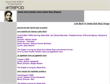 Tablet Screenshot of geeta-bhajan.tripod.com