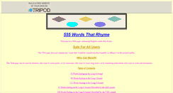 Desktop Screenshot of dphrhyme.tripod.com