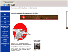 Tablet Screenshot of ninjacamp.tripod.com
