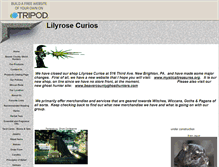 Tablet Screenshot of lilyrosecurios.tripod.com
