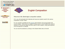Tablet Screenshot of cbridge4.tripod.com