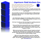 Tablet Screenshot of capricornarchers.tripod.com