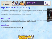 Tablet Screenshot of angelwingsrescue.tripod.com