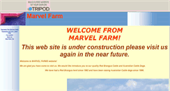 Desktop Screenshot of marvelfarm.tripod.com
