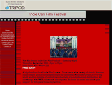 Tablet Screenshot of indiecanfilmfestival.tripod.com