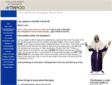 Tablet Screenshot of disciplesyeahbaby.tripod.com