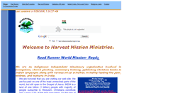 Desktop Screenshot of harvestmissionindia.tripod.com