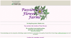 Desktop Screenshot of passionflowerfarms.tripod.com