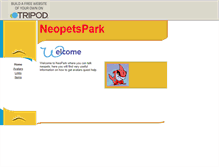 Tablet Screenshot of neopetspark.tripod.com