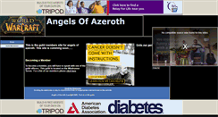 Desktop Screenshot of angelsofazeroth.tripod.com