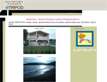 Tablet Screenshot of apartmani-mihajlovic.tripod.com