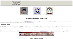 Desktop Screenshot of howarthpapercuts.tripod.com